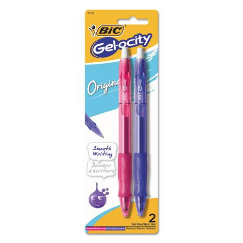 Pen,gel-ocity Ret,2pk,ast