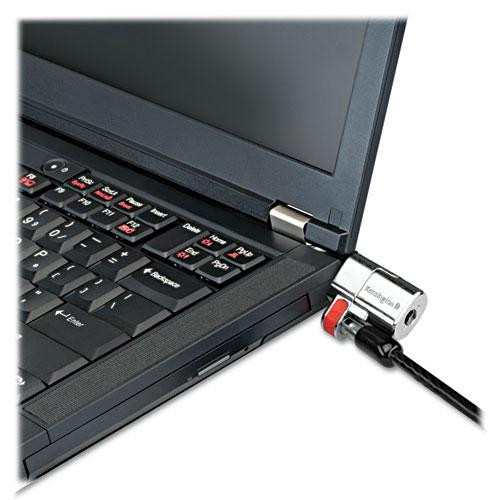 Clicksafe Keyed Laptop Lock, 5 Ft Cable, Black