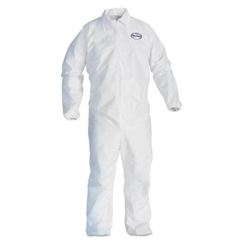 A40 Elastic-cuff And Ankles Coveralls, 3x-large, White, 25/carton
