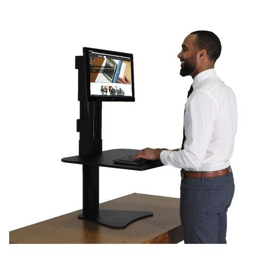 Workstation,sit-stand,bk