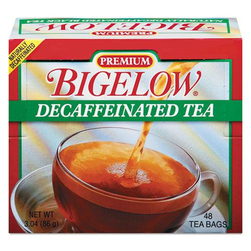 Single Flavor Tea, Decaffeinated Black, 48 Bags/box