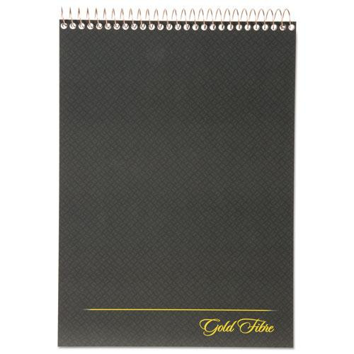 Gold Fibre Wirebound Project Notes Pad, Project-management Format, Gray Cover, 70 White 8.5 X 11.75 Sheets