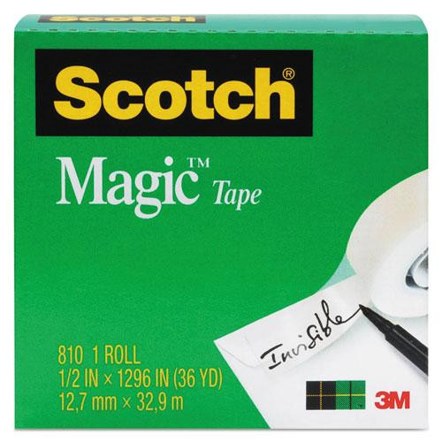 Magic Tape Refill, 1" Core, 0.75" X 36 Yds, Clear