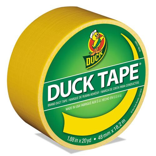Colored Duct Tape, 3" Core, 1.88" X 20 Yds, Yellow