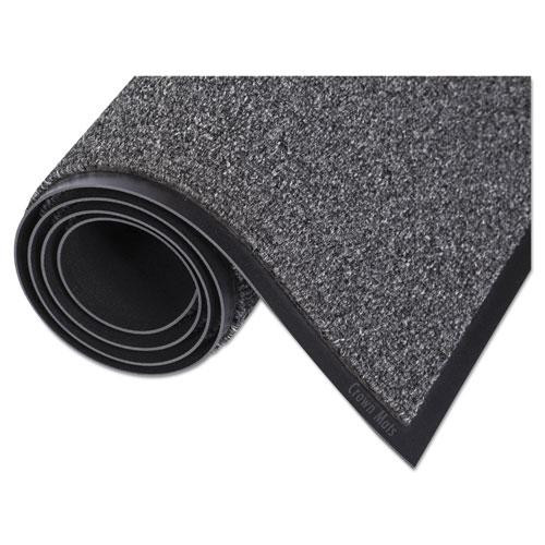 Walk-a-way Indoor Wiper Mat, Olefin, 36 X 60, Gray