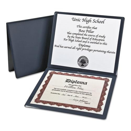 Diploma Cover, 12.5 X 10.5, Navy