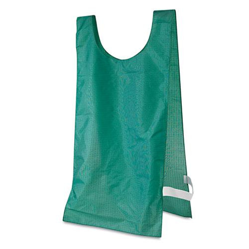 Heavyweight Pinnies, Nylon, One Size, Green, 1/dozen