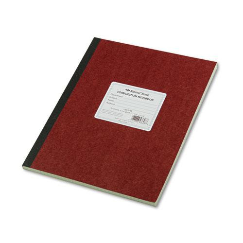 Computation Notebook, Quadrille Rule, Brown Cover, 11.75 X 9.25, 75 Sheets