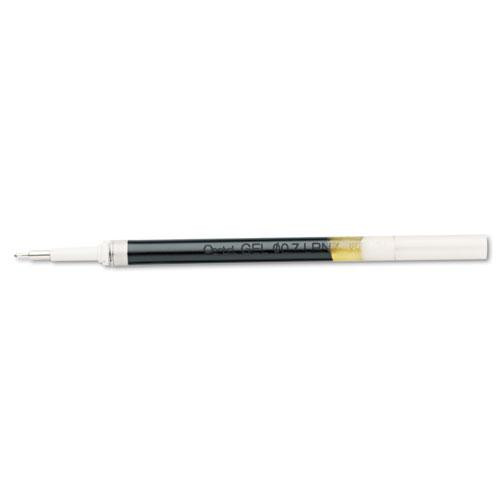 Refill For Pentel Energel Retractable Liquid Gel Pens, Medium Needle Tip, Black Ink