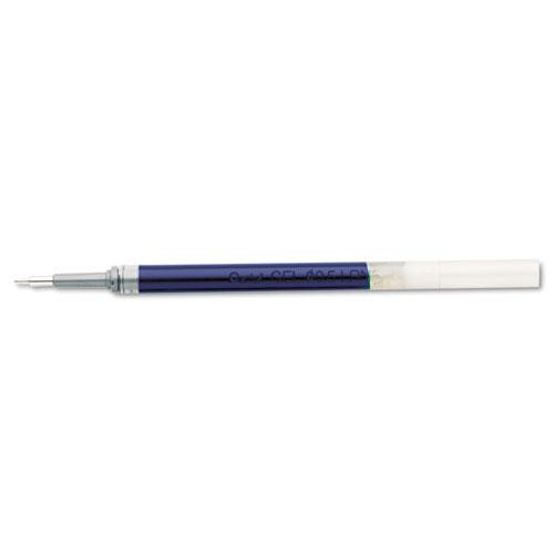 Refill For Pentel Energel Retractable Liquid Gel Pens, Fine Needle Tip, Blue Ink