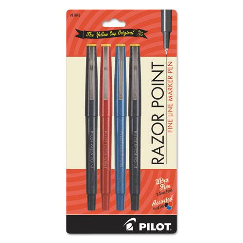Pen,razorpt,4/pk,ast