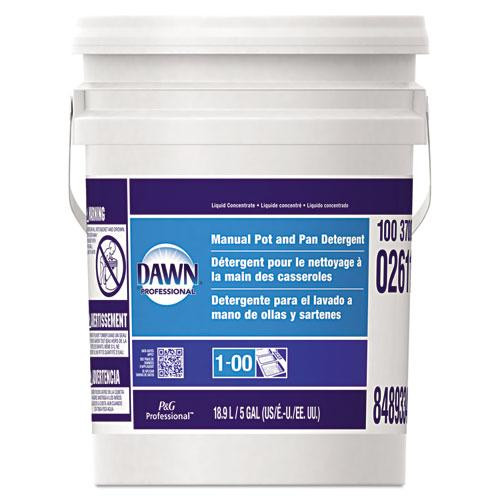 Manual Pot/pan Dish Detergent, Original Scent, Five Gallon Cube