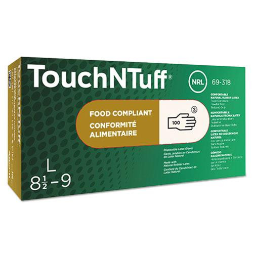 Xt Premium Latex Disposable Gloves, Powder-free, Large, 100/box