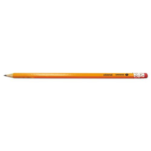 #2 Pre-sharpened Woodcase Pencil, Hb (#2), Black Lead, Yellow Barrel, 72/pack