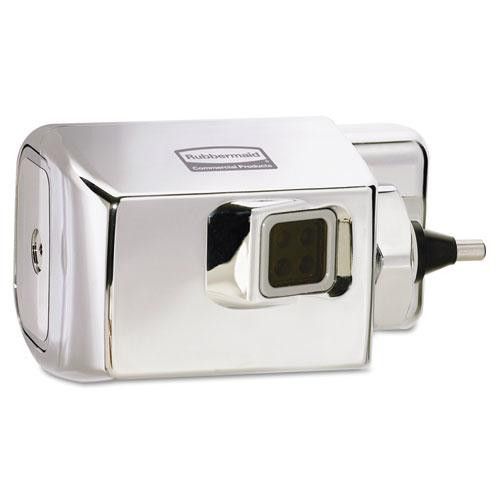 Auto Flush Side-mount Urinal Flushing System, Polished Chrome