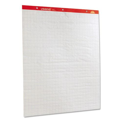 Renewable Resource Sugarcane Based Easel Pads, Quadrille Rule (1 Sq/in), 27 X 34, White, 50 Sheets, 2/carton
