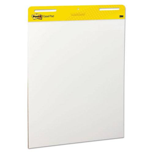 Vertical-orientation Self-stick Easel Pads, Unruled, 25 X 30, White, 30 Sheets, 2/carton