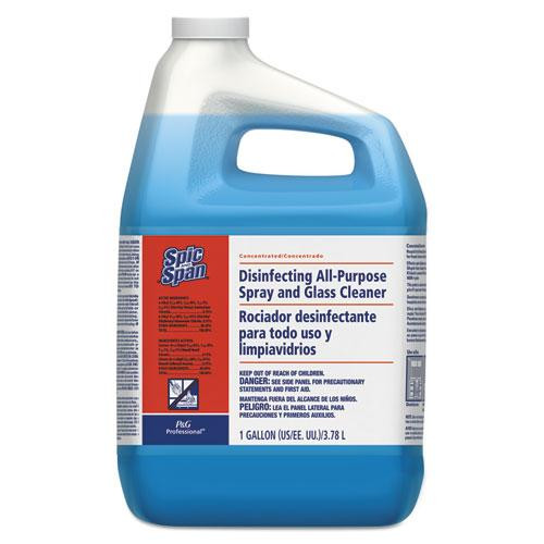 Disinfecting All-purpose Spray And Glass Cleaner, Concentrated, 1 Gal, 2/carton