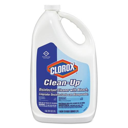 Clorox Pro Clorox Clean-up, Fresh Scent, 128 Oz Refill Bottle, 4/carton