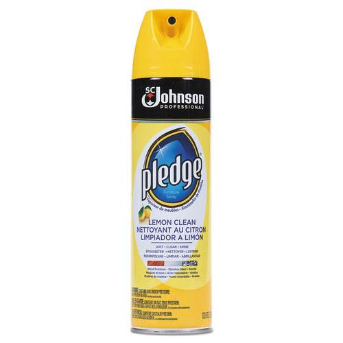Furniture Polish, Lemon, 14.2 Oz Aerosol Spray, 6/carton