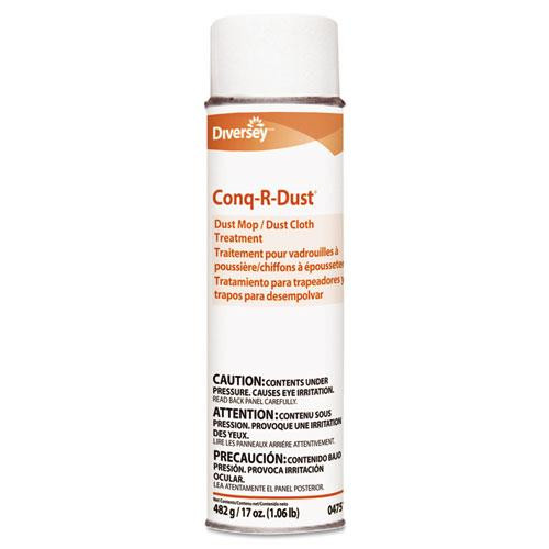 Conq-r-dust Dust Mop/dust Cloth Treatment, Amine Scent, 17 Oz Aerosol Spray, 12/carton