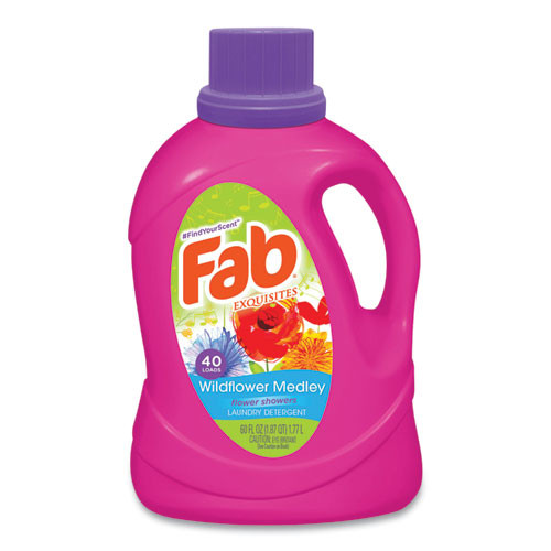Detergent,fab,60oz,wldflw