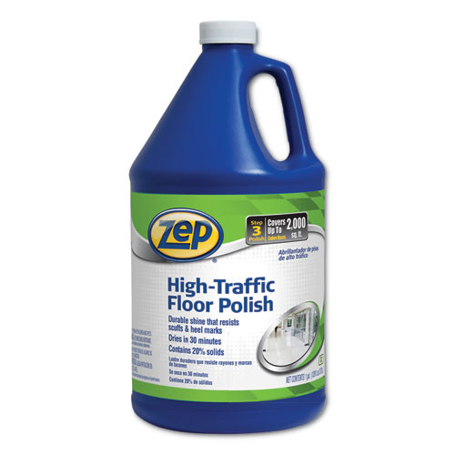 High Traffic Floor Polish, 1 Gal, 4/carton