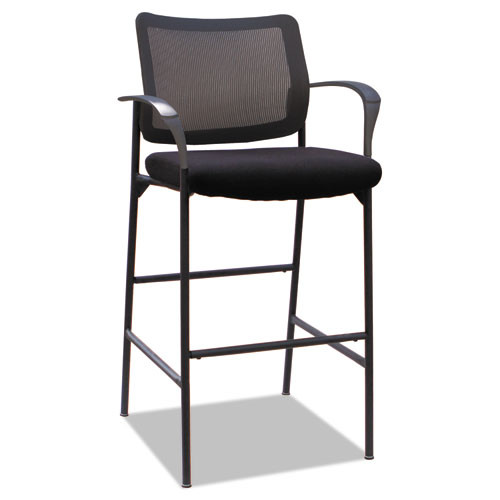 Stool,mesh/fabrc,guest,bk