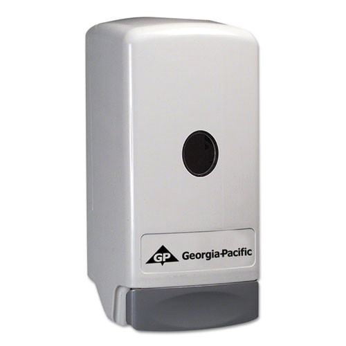 Handi-fresh Manual Universal Dispenser, 800 Ml, 4.5 X 4.75 X 10, Gray, 12/carton