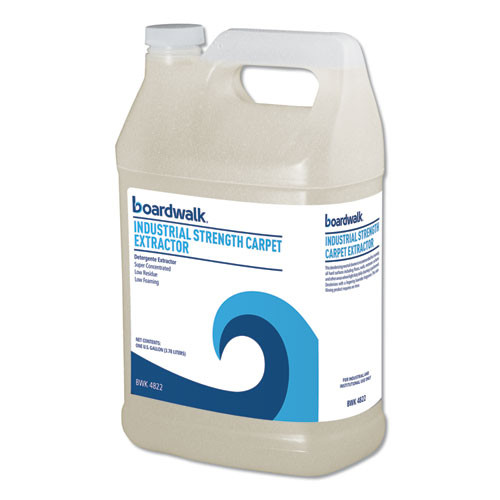 Industrial Strength Carpet Extractor, Clean Scent, 1 Gal Bottle, 4/carton