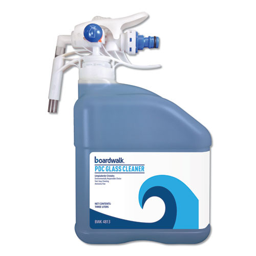 Pdc Glass Cleaner, 3 Liter Bottle, 2/carton