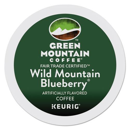 Fair Trade Wild Mountain Blueberry Coffee K-cups, 96/carton