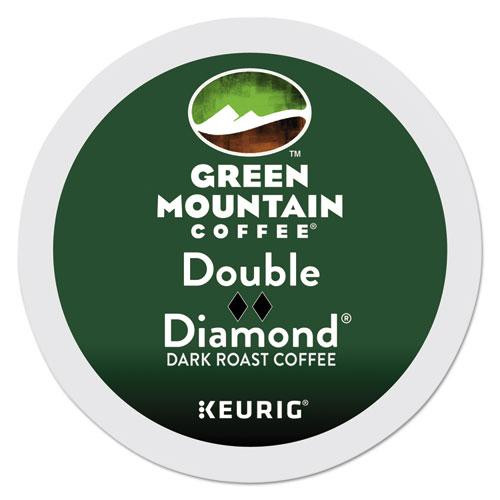 Double Black Diamond Extra Bold Coffee K-cups, 24/box