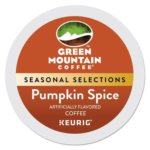 Fair Trade Certified Pumpkin Spice Flavored Coffee K-cups, 24/box