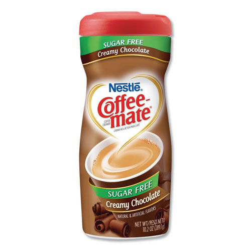 Sugar Free Chocolate Creme Powdered Creamer, 10.2 Oz, 6/carton