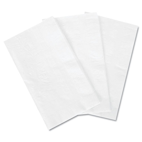 Dinner Napkin, 2-ply, 17 X 15, White, 100/pack, 30 Packs/carton