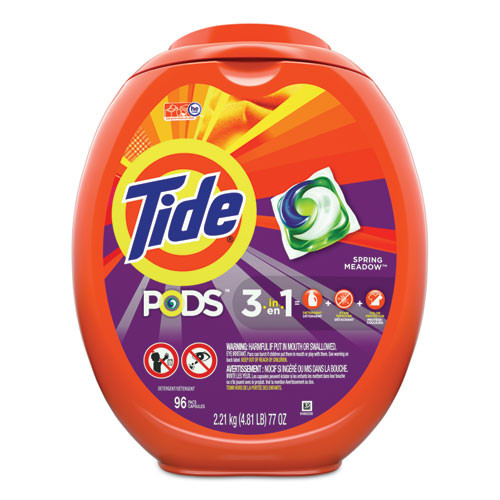 Detergent,pods,sm,96/tub