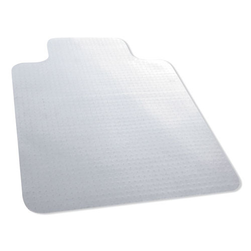 Carpet Surface Chair Mat, Lip, 36 X 48, Clear