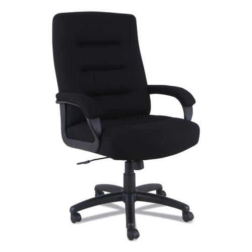 Alera Kesson Series High-back Office Chair, Supports Up To 300 Lb, 19.21" To 22.7" Seat Height, Black