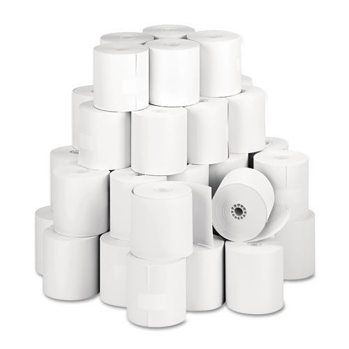 Direct Thermal Printing Thermal Paper Rolls, 3.13" X 273 Ft, White, 50/carton - ICX90781277
