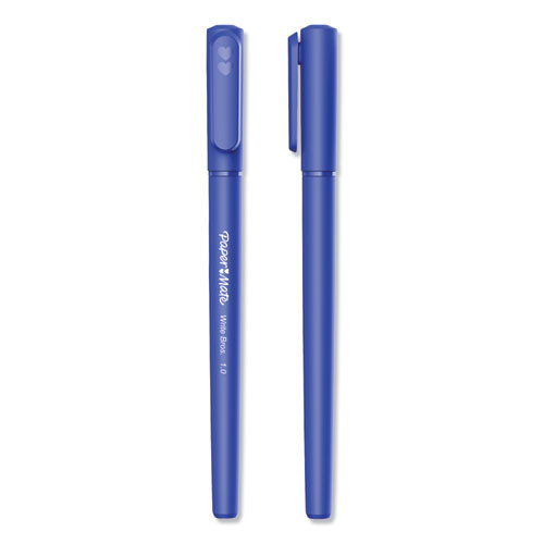 Write Bros. Ballpoint Pen Value Pack, Stick, Medium 1 Mm, Blue Ink, Blue Barrel, 60/pack