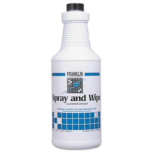 Cleaner,spry/wipe,32oz,12