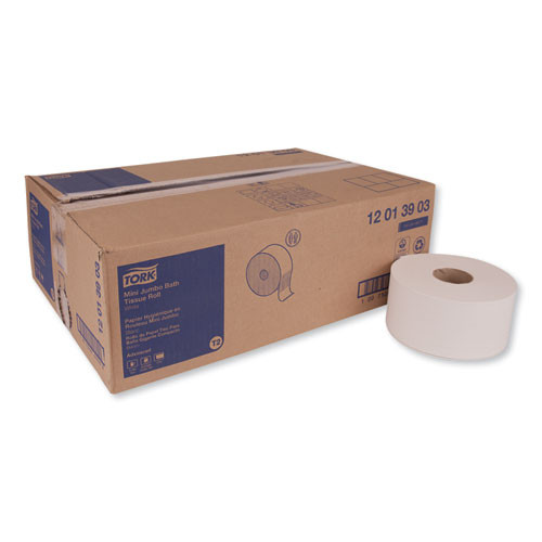 Advanced Jumbo Bath Tissue, Septic Safe, 1-ply, White, 3.48" X 1,200 Ft, 12 Rolls/carton