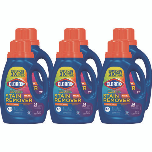 Stain Remover And Color Booster, Regular, 33 Oz Bottle, 6/carton