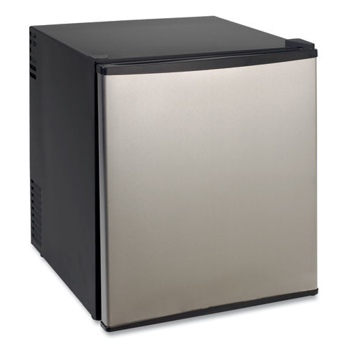 1.7 Cu.ft Superconductor Compact Refrigerator, Black/stainless Steel