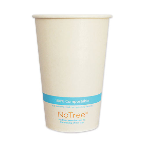 Notree Paper Cold Cups, 16 Oz, Natural, 1,000/carton