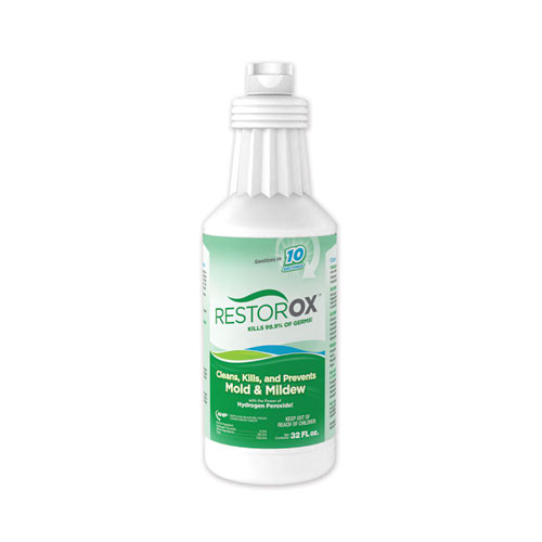 Restorox One Step Disinfectant Cleaner And Deodorizer, 32 Oz Bottle, 12/carton
