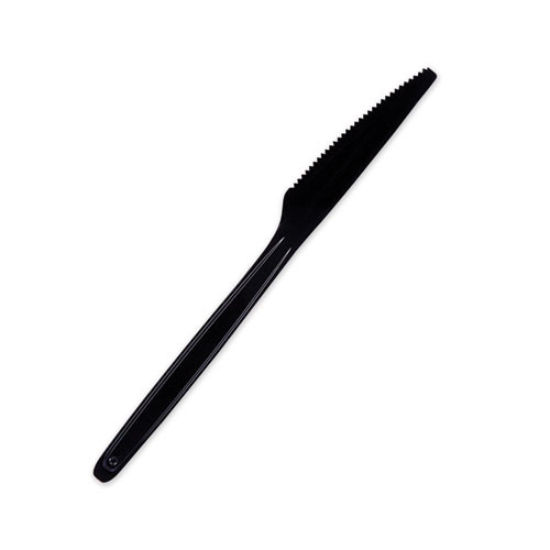 Cutlery For Cutlerease Dispensing System, Knife, 6", Black, 960/box