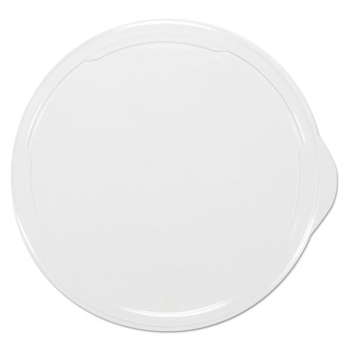 Presentabowls Clear Flat Lids, 5.4" Diameter X 0.3"h, Plastic, 504/carton
