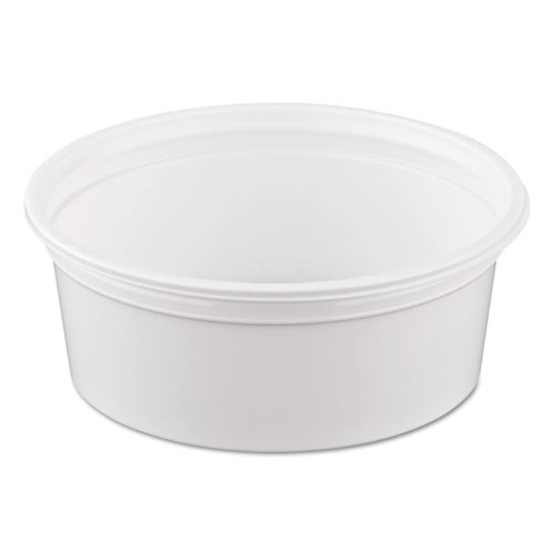 Container,plas,lid,8oz,wh